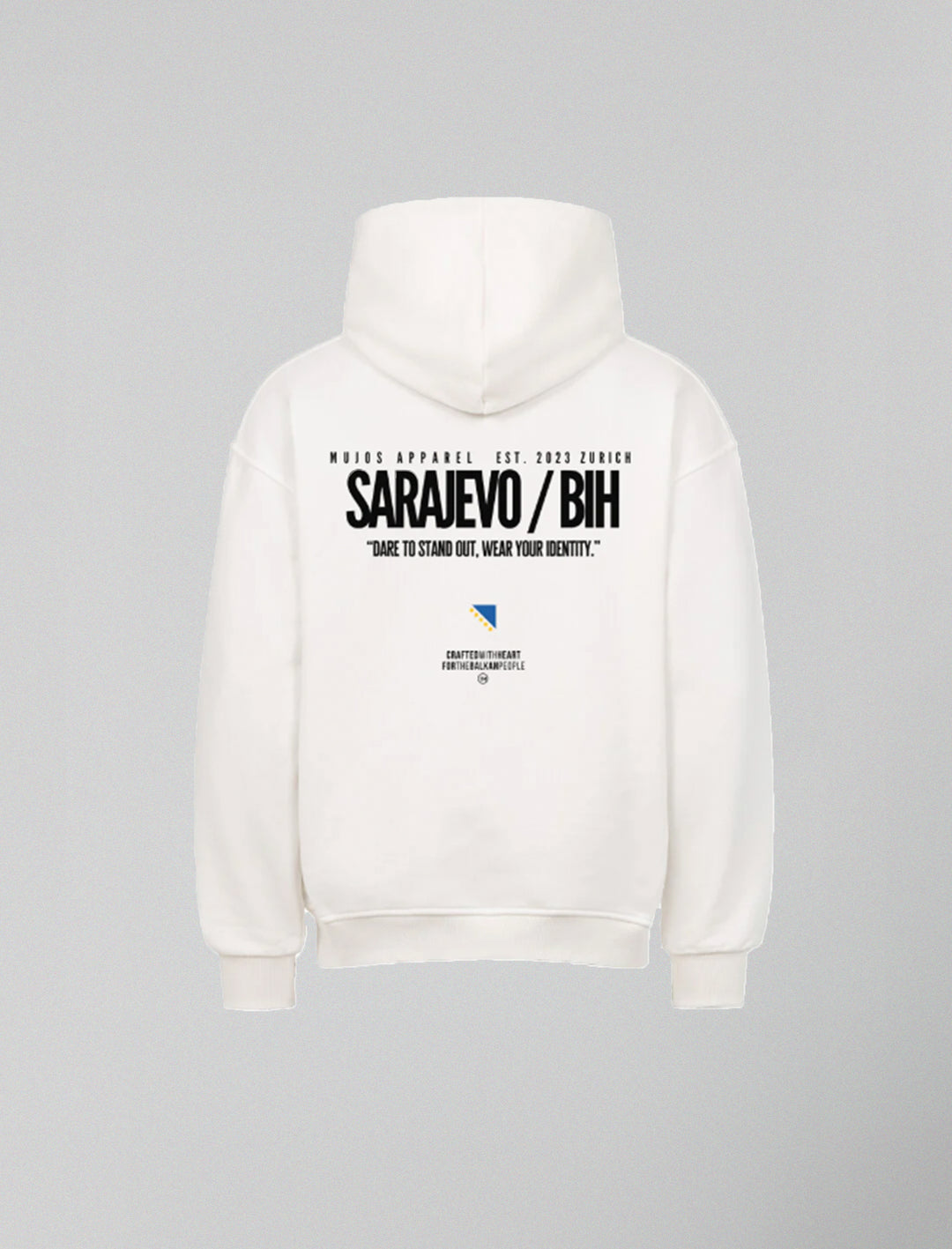 IDENTITY: SARAJEVO. X OVERSIZED HOODIE