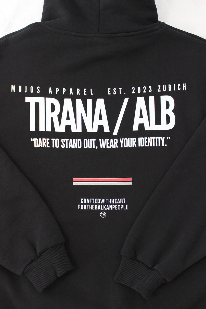 IDENTITY: TIRANA. X OVERSIZED HOODIE