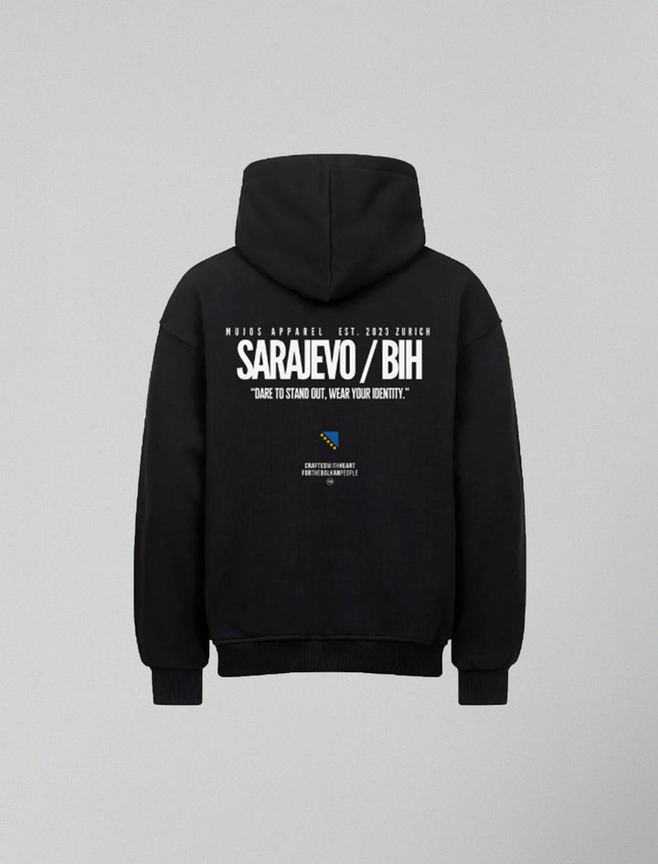 IDENTITY: SARAJEVO. X OVERSIZED HOODIE