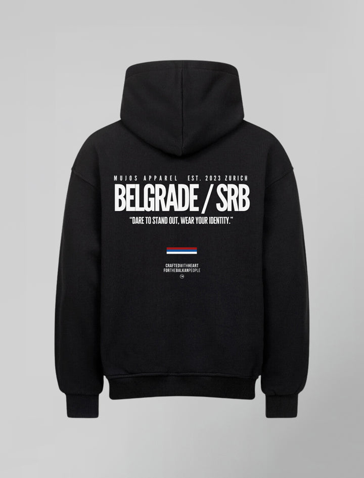 IDENTITY: BELGRADE. X OVERSIZED HOODIE